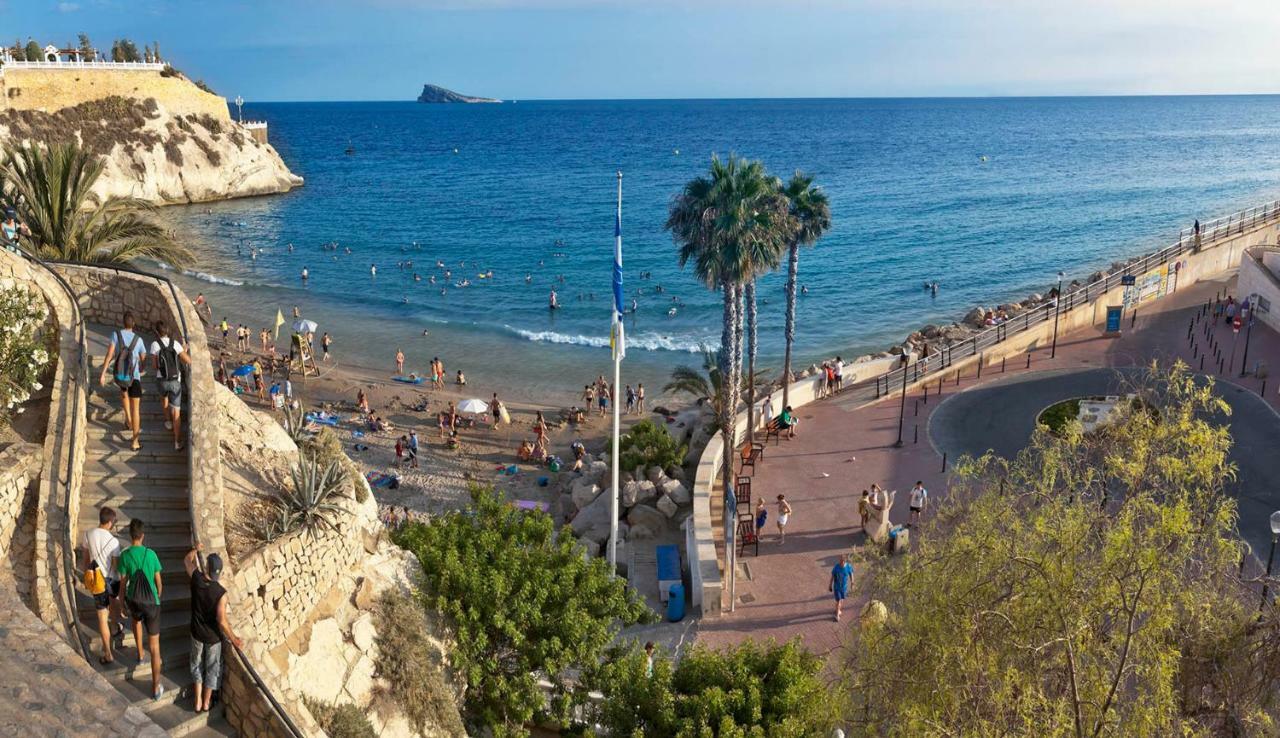 Apartamento En El Centro A Un Minuto De La Playa Benidorm Dış mekan fotoğraf